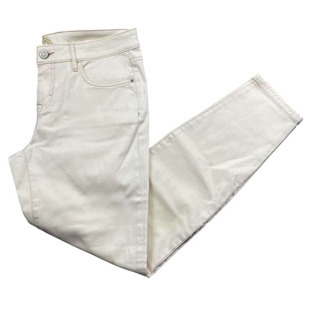 Tommy‎ Bahama Denim 30 Skinny Cotton Blend Natural Color Pockets Zipper